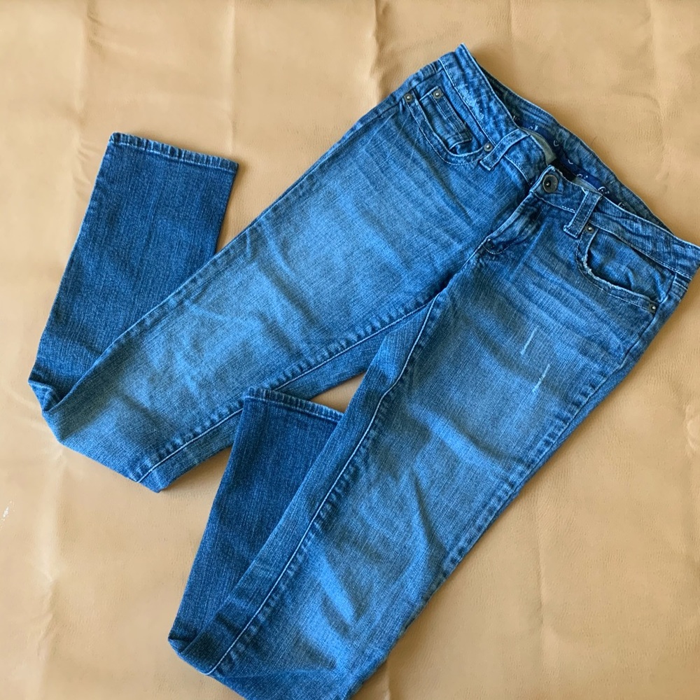 Refuge Low Rise Skinny Long Length Jeans